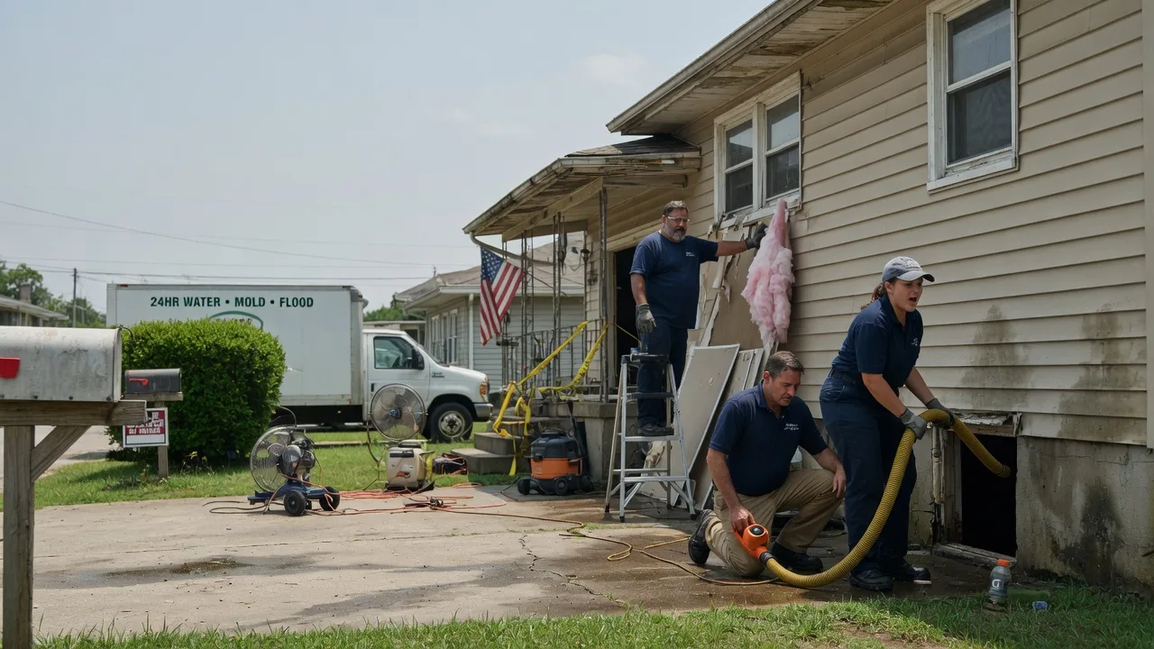 Water Damage Repair in Harrisonville, NJ near me